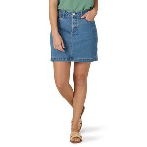 Midrise Denim Skirt